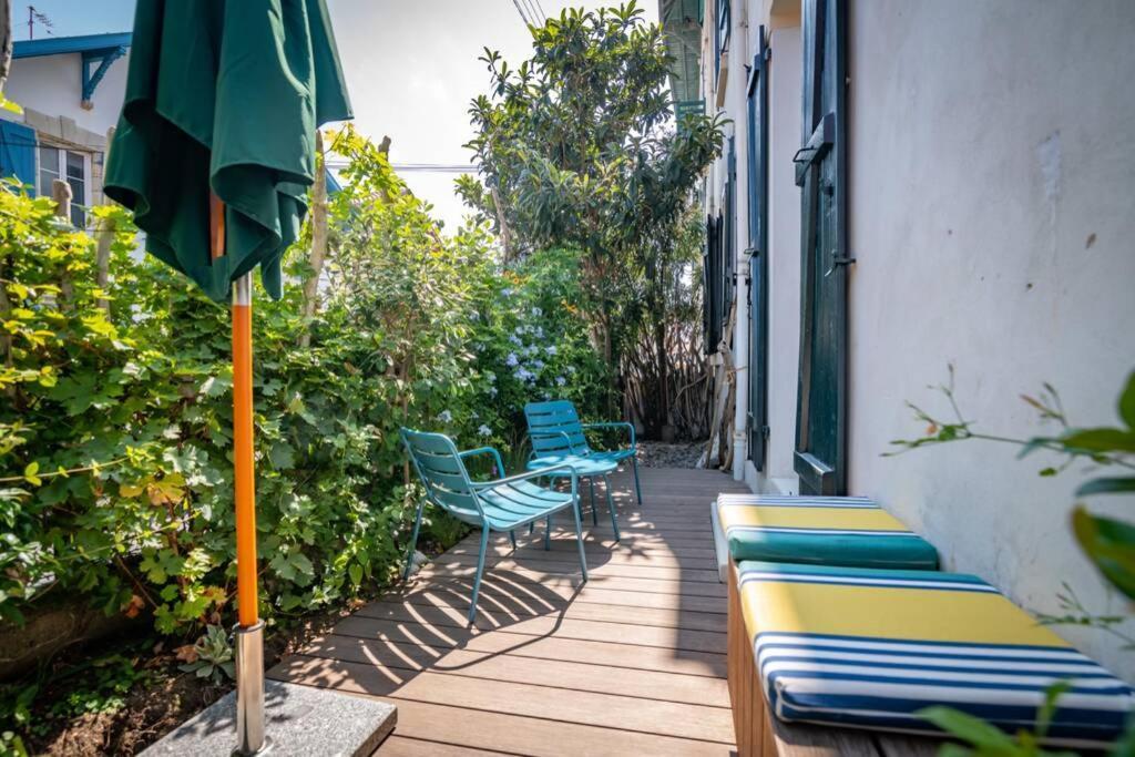 Cote Des Basques, Terrasse, Confort Et Qualite 比亚里茨 外观 照片